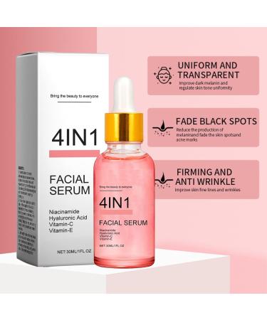 Niacinamide Serum - Hyaluronic Acid Serum for Face - Face Serum for Women - Skin Care for Dark Spot Correcting Glow Serum - Face Serum for Anti-Ageing and Wrinkles - Buy Online on GoSupps.com