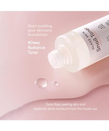 DEARBOO Glass Skin Snail Toner 8.45 fl oz Hydrating Facial Toner with Snail Mucin for a Radiant-Looking Complexion - Buy Online on GoSupps.com