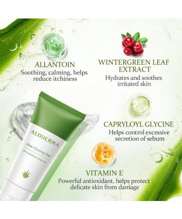 Aloderma Aloe Hydrating Set - Aloe Oil Controlling Gel Botanical Hydrating Mist - Buy Online on GoSupps.com