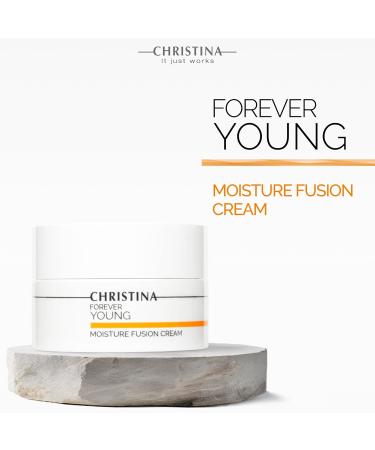 Buy CHRISTINA Forever Young Moisture Fusion Cream 50ml | Hyaluronic Acid Face Moisturizer for Rejuvenation & Firming | International Shipping Available - Buy Online on GoSupps.com
