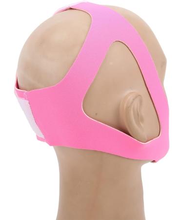 Adjustable CPAP Chin Strap for Snoring Relief - Anti Snoring Solution for Men and Women - Pink Chin Straps for Better Nose Breathing - Buy Online on GoSupps.com