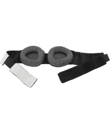 Memory Cotton 3D Contoured Eye Patch Light Blocking No Pressure Movable Eye Pad for Sleep Yoga Meditation Grey - Buy Online on GoSupps.com