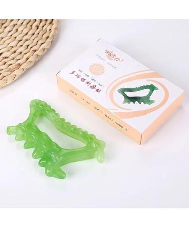 Buy SMMUSEN Full Body Massage Tools - Gua Sha Beeswax Harz Lymphatic Drainage & Pressure Point Handheld Massager - Buy Online on GoSupps.com
