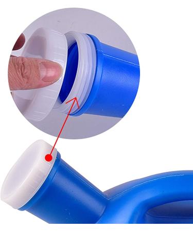 Unisex Urinals Urine Bottle 2000ML Male Urinal Portable Mens Potty Pee Bottle Collector Travel Toilet(Beige) - Buy Online on GoSupps.com