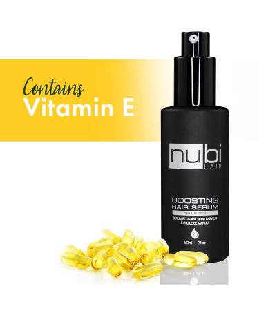 Nubi Damaged Hair Repair Serum - Marula & Aloe Hydrating Frizz Control - 2 Fl. Oz. for Women & Men - Buy Online on GoSupps.com