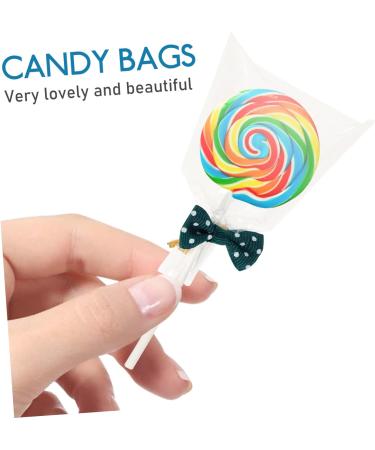 Alipis 1 Set Lollipop Packaging Storage Bags Transparent Bags Party Chocolate Pouches Manual Container Assorted Color2 17X13CM - Buy Online on GoSupps.com