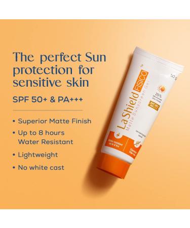 La-Shield Fisico SPF 50+ & PA+++ Mineral Sunscreen Gel - Lightweight Transparent Water Resistant - 1.76 Fl Oz - Best International Shipping - Buy Online on GoSupps.com