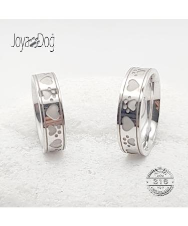 Heart Dog Paw & Cat Paw Ring for Women - 6mm Wide Rounded Inside | International Shipping - Buy Online on GoSupps.com