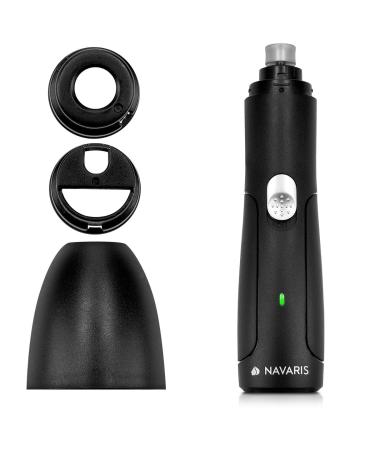 Navari's claw grinder dogs claw trimmer - electrical grinder rechargeable for cats hamster rabbits birds - with micro USB cable