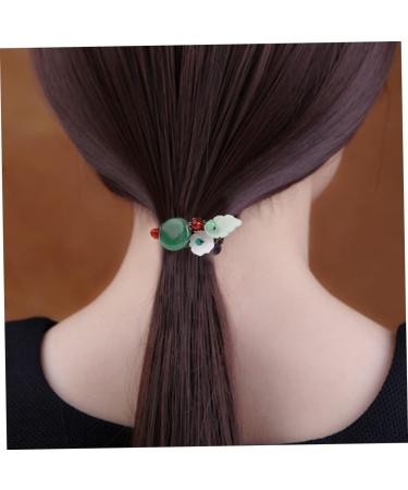 minkissy Hair Scrunchie Rhinestone Headbands for Women Cloth Ponytail Holder Hair Bands for Womens Hair Lady Hair Rope Ponytail Ties Tiara Vintage Hair Tie Hair Ring Miss Chic Etc. - Buy Online on GoSupps.com