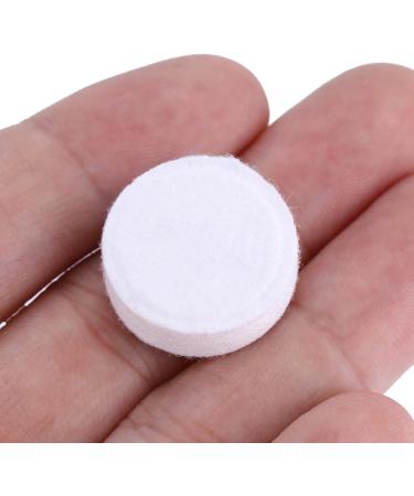 Compressed Towel Washcloth Mini Coin Washing Tissue Magic Facial Cleaner Disposable Capsules Cloth Non-woven Fabrics Portable for Home & Outdoor Activities (100pcs) - Buy Online on GoSupps.com