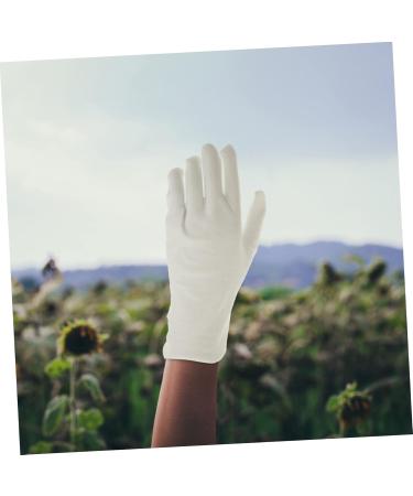 minkissy 30 Pairs Overnight Moisture Gloves Driving Cream Gloves Dry Hands Glove Moisturizing Mittens Gloves Winter Gloves Cotton Women's Handwashing White - Buy Online on GoSupps.com