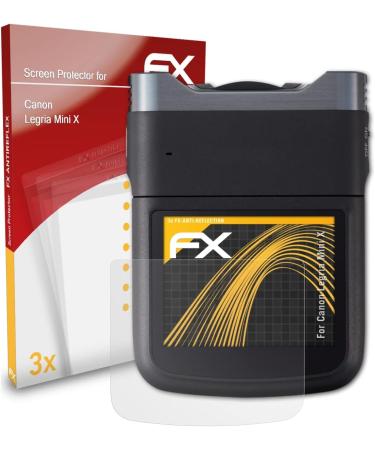 Canon Legria Mini X Screen Protector - 3 Pack, Anti-Reflective FX Film - Buy Online on GoSupps.com