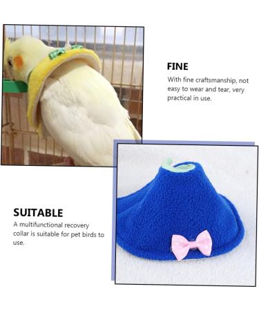 FOMIYES 15 pcs Bird Protection Cockatiel Anti Neckerchief- Collars Plucking Neckband Neckerchief Anti- Ring 12x9cmx3pcs Assorted Colorx3pcs - Buy Online on GoSupps.com