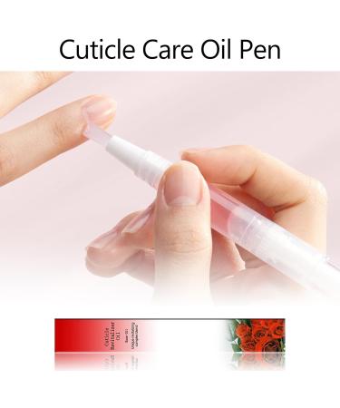 Jutqut Cuticle Oil Pen 6Pcs Nail Polish Repair Gel Pen Care Oil Pen Nutrition Oil Nail Care Repair Cracked Dry Cuticle Manicure Care Moisturize & Polish for Nails Strengthener Nail Growth - Buy Online on GoSupps.com