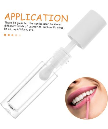 SOIMISS 10pi ces Lot De Tubes De Gloss L vres Vides Tubes Ronds Transparents De Mini Flacons chantillons De Gloss L vres Recyclables - Buy Online on GoSupps.com