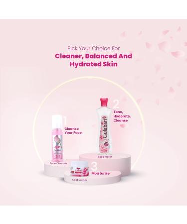 Dabur Gulabari Rose Water/Skin Toner 250ml - Hydrating & Refreshing Formula - Buy Online on GoSupps.com