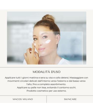  MACOS MILANO Snail Slime Face Cream 50ml Anti-aging and moisturizing cream Lifting effect Made in Italy - Buy Online on GoSupps.com