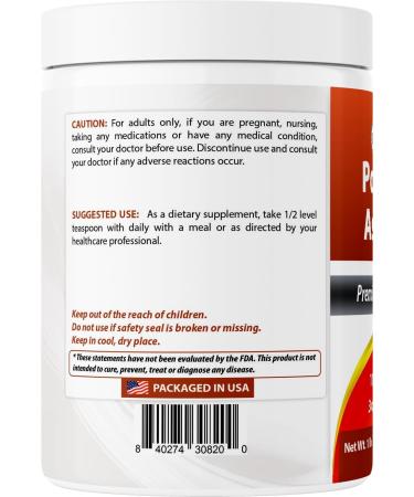 Best Naturals Potassium Aspartate Pure Powder 1 Pound 16 Ounce (Pack of 1) - Buy Online on GoSupps.com