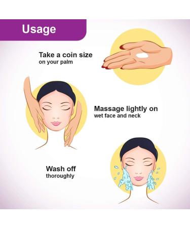 Keya Seth Aromatherapy Fresh Look Blackberry & Tea tree Face Wash 100ml. (Pack of 3) - Buy Online on GoSupps.com