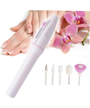 Healeved Electric Nail Polisher Electric Pedicure File Pen Electric Nail File Portable Nail Drill Mini Electric Nail Drill Electric Sander Nails Kit Nail Kit White Natural medium White - Buy Online on GoSupps.com