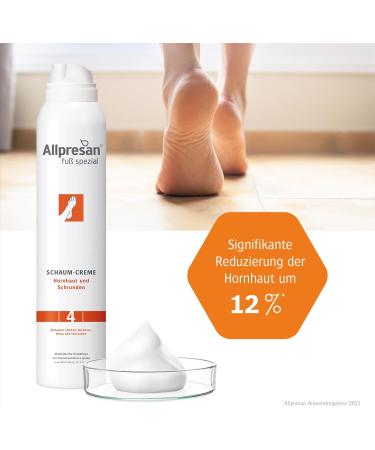  Allpresan Allpresan Foot Special No. 4 Callus and Cracks Cream - Effectively Reduces Calluses Cracks and Cracks 200ml (3) - Buy Online on GoSupps.com