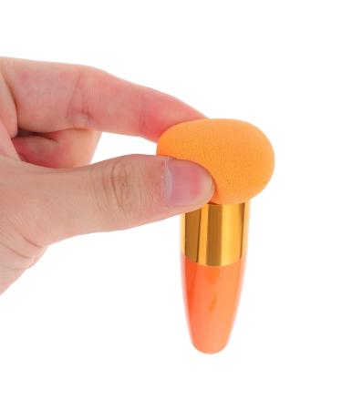 FRCOLOR Foundation Sponge Set - 3pcs Mushroom Makeup Puffs for Foundation & Concealer - Travel-Friendly Orange Beauty Tools - Buy Online on GoSupps.com