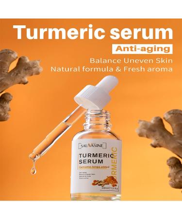 2Pcs 2023 New Turmeric Dark Spot Corrector Serum - Skin Care Moisturizing Repair Serum for Bright Skin | Turmeric Repair Face Serum (60ml) - Buy Online on GoSupps.com