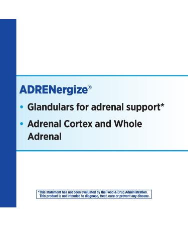 Enzymatic Therapy ADRENergize - Boost Adrenal Energy | 50 Capsules - Buy Online on GoSupps.com