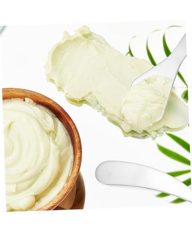2-Piece Stainless Steel Spatula Set for Cosmetics - Ideal for Eye Cream Face Masks & Lotions - Buy Online on GoSupps.com
