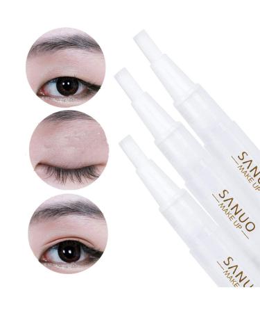 Natural Waterproof Double Eyelid Glue Pen | Long Lasting Adhesive for Instant Upper Eyelid Lift | Invisible & Waterproof Formula for Droopy Hooded Eyes - Buy Online on GoSupps.com