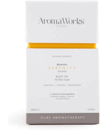 Buy Serenity Body Oil by Aromaworks - Unisex 3.4 oz | International Shipping Available - Buy Online on GoSupps.com