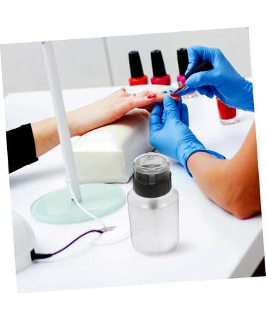  SOESFOUFU Set of 3 Durable and Leak-Proof Plastic Nail Polish Remover Bottles for Removing Gel Nail Polish - Buy Online on GoSupps.com