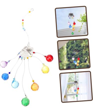 ABOOFAN 1pc Hanging Window Crystals Crystal Drop Crystal Decor Life Tree Car Pendant Variety Lighting Ball - Buy Online on GoSupps.com