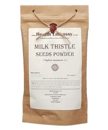 Health Embassy LTD Health Embassy Mariadistel Zaden Poeder Silybum Marianum L Milk Thistle Seeds Powder 200g