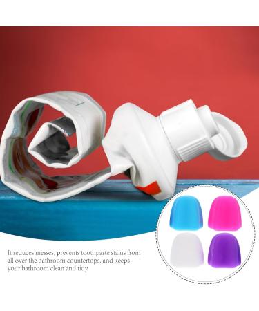4 pi ces Lot de Bouchons Auto-fermants Silicone pour Dentifrice Compact et Contr le Pr cis Dose Accessoires Essentiels pour Salle de Bain Domicile - Buy Online on GoSupps.com
