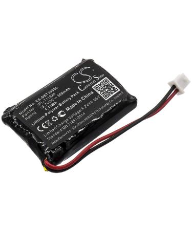 Replacement for Educator PL-711828 Battery - Fully Compatible with ET-300-LReceiver 300TSTransmitter BL-100 BP37TR ET-300Receiver - (300mAh Li-Polymer)
