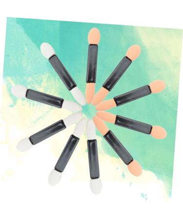 Beatifufu 50pcs Makeup Brush Eye Shadow Applicator Double Sided Women Eye Brush Sponge Make Eye Shadow Brush - Buy Online on GoSupps.com