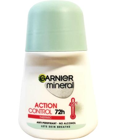 Garnier Mineral Action Control Thermic Anti-Perspirant Deo Roll-On 50ml | Long-Lasting Protection | International Shipping Available - Buy Online on GoSupps.com