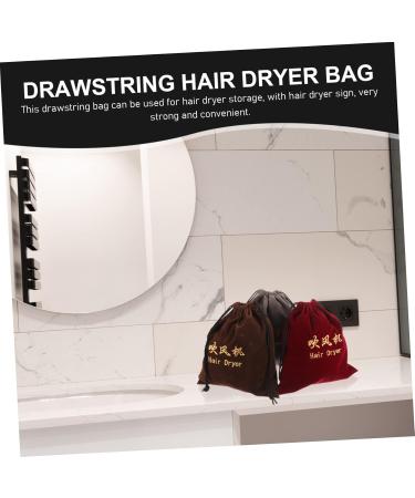 Didiseaon 12 Pcs Hair Dryer Storage Bag Hair Tool Storage Hair Accessory Bags Hair Straightener Bags Fabric - Buy Online on GoSupps.com