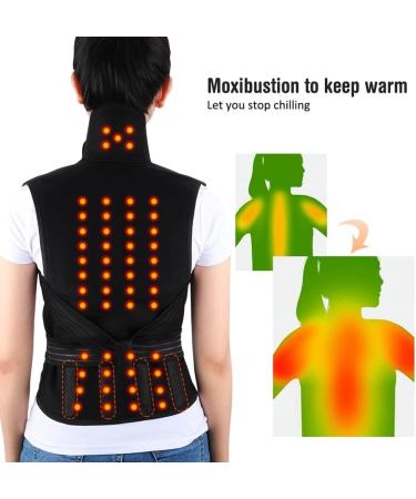 MIOTEQ Self-Heating Lower Back Support | Pain Relief for Sciatica Herniated Disc & Spinal Issues | Medium Black Lumbar Support - Buy Online on GoSupps.com