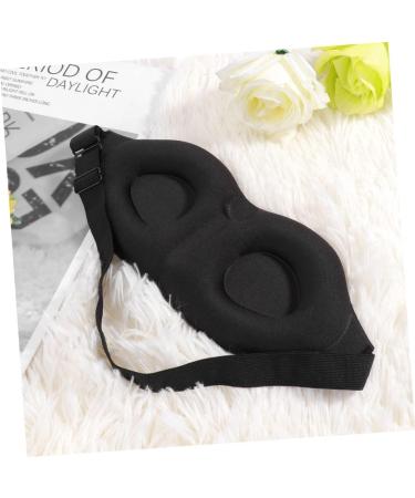Beaupretty 3D Eyeshade Sleep Mask - Blindfold for Sleeping Blockout Eye Cover with Lemon Cocktail Straws - Comfortable Black Sleep Masks for Travel & Home Use - Buy Online on GoSupps.com