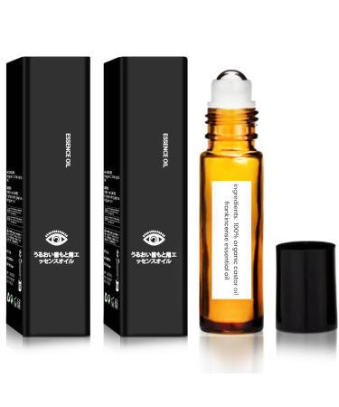 Time Eraser Rollerball Castor Oil And Frankincense Castor Oil Roller Ball With Frankincense Castor Oil Roller Ball With Frankincense Under Eye Reduces Fine Lines Anti Wrinkle Serum For Eye (2 Pcs)