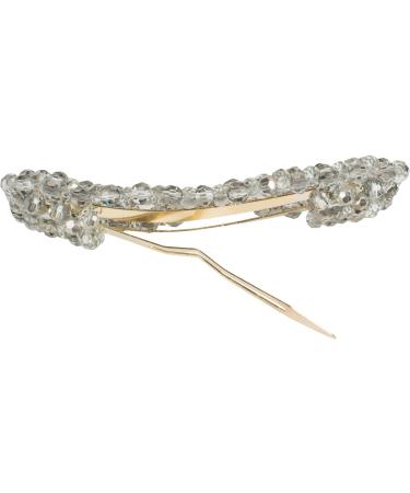 Buy styleBREAKER Ladies Hair Clip with Plastic Pearls - Gray Rectangular Hair Accessory Clip 04027007 - International Shipping Available - Buy Online on GoSupps.com