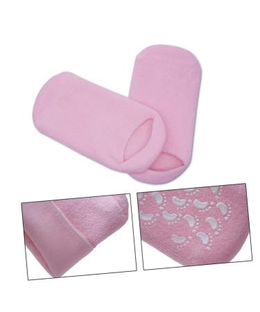 HAPINARY Moisturizing Socks 2 Pairs Gel Socks Moisture Socks Spa Ladies Socks