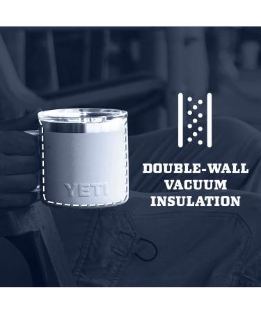 YETI Rambler 14 oz Mug - Vacuum Insulated Stainless Steel with MagSlider Lid - Nordic Purple - Buy Online on GoSupps.com