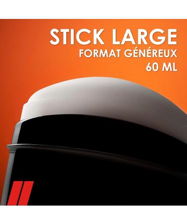 Mennen ENDURANCE Deodorant for men 72H large stick without alcohol anti-stains - Pack of 6 - Buy Online on GoSupps.com