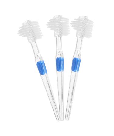 Clispeed 15 StK prosthesis cleaner double -sided toothbrush false teeth care prosthesis brush toothbrush prosthesis cleaning brush false toothbrush bristles dentures yangzhou tools