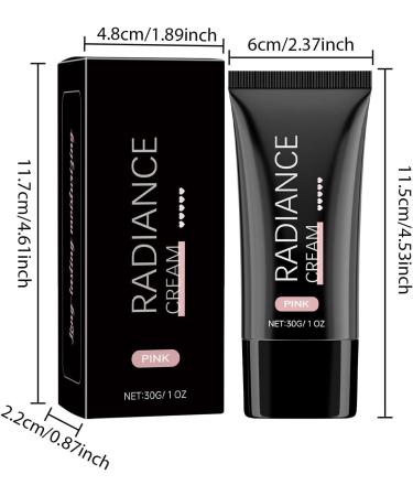  Nurvidis 2 Pack Radiant Cream for Pre-Makeup Application Pre-Makeup Moisturizer Concealer Radiant Skin Long Lasting Nude Makeup - Buy Online on GoSupps.com