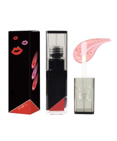 Couleur des l vres hydratante brillant l vres teint - Maquillage Brillant l vres Brillant repulpant pour les l vres - Rouge l vres longue dur e brillant l vres nourrissant 4# 1 unit (Lot de 1)